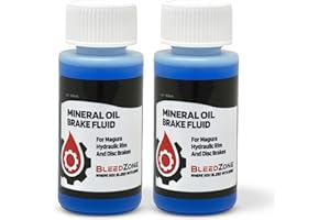 BleedZone - 2X 60ml Mineral Oil Fluid for Magura Brakes - Bleed Kit Essential - Ideal for Magura Hydraulic Brakes - Bike Oil 