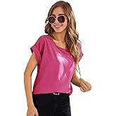 Narecte Blouses for Women Dressy Casual Womens Summer Tops Business Casual Tops Womens T Shirts Work Shirts