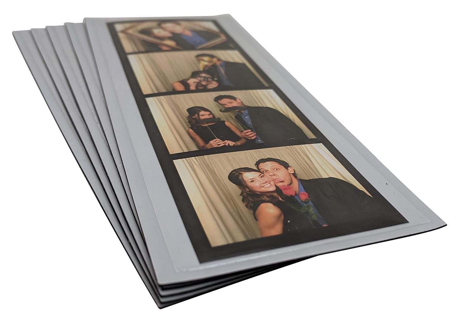 100 Photo Booth Frames for 2" X 6" Photo Strips eBay
