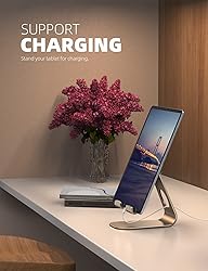 Lamicall Tablet Stand, Adjustable Tablet Holder