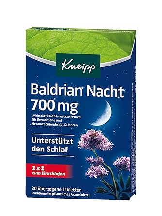 Kneipp Baldrian Nacht 700mg 30 Tabletten Amazon De Lebensmittel Getranke