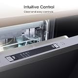 Hisense Slimline Dishwasher 10 Place White 30 Min Quick Wash Energy E view 6
