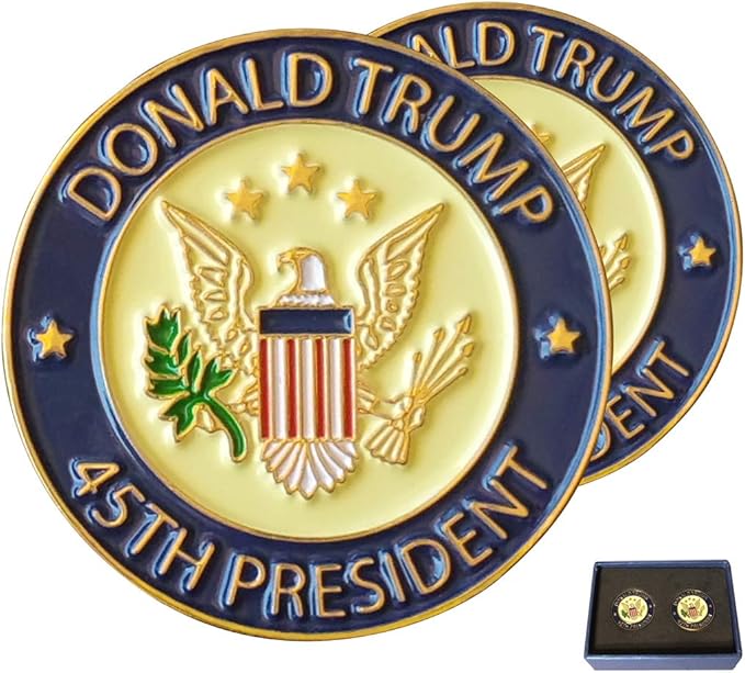 Donald Trump 45th President Lapel Pin Hat Tac, Trump Pin