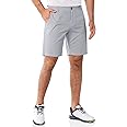 33,000ft Men's Golf Shorts 9" Dry Fit Stretch Golf Short UPF 50+ Lightweight Flat Front Golf Shorts with Pockets