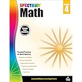 Spectrum Fourth Grade Math Workbook – Multiplication, Division, Fractions, Decimals Mathematics With Examples, Tests, Answer