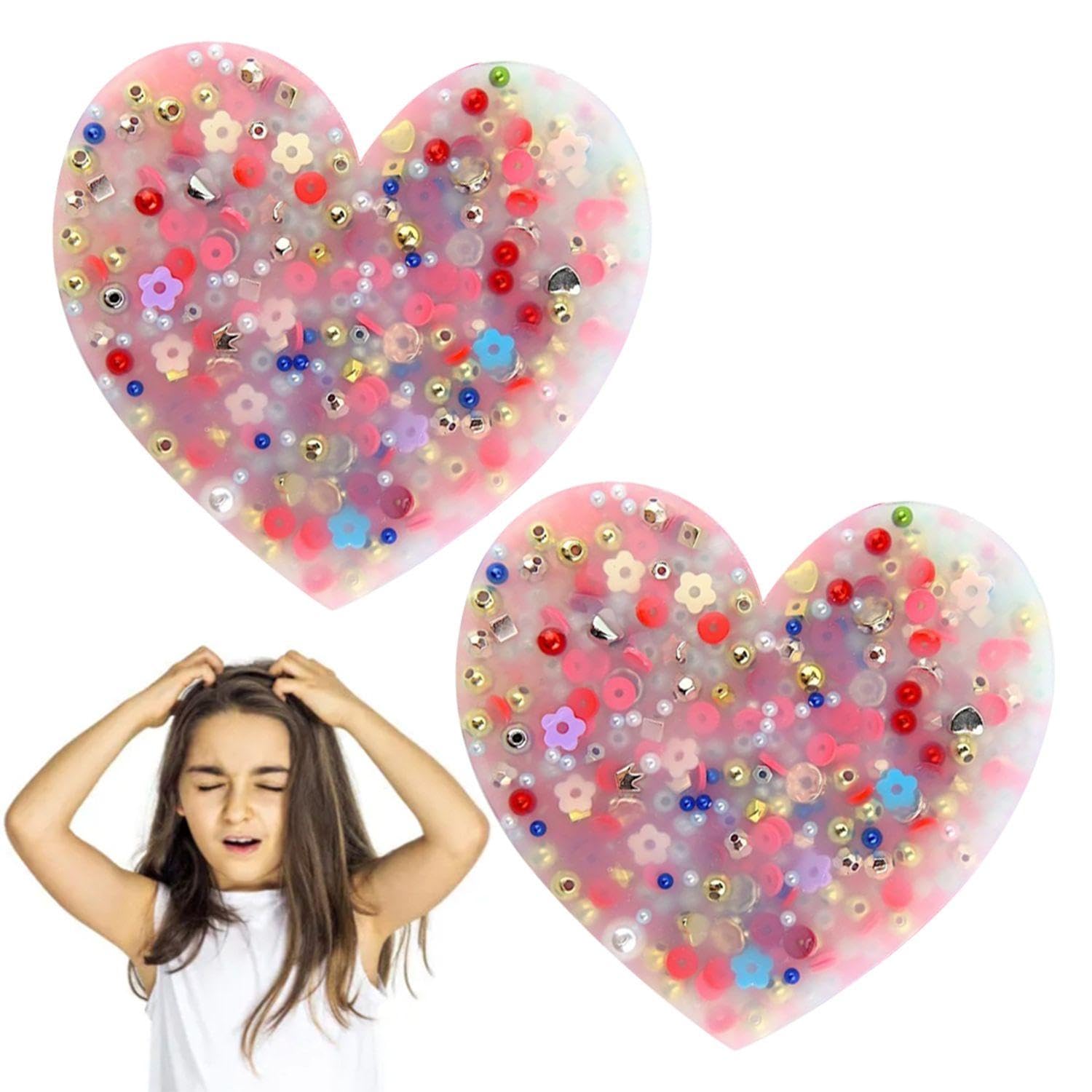 VEHYEGOI 2 Piece Peeling Sensory Toys, Fidget Relief Toys, Fussy Pad Fidget Toys For Adults And Kids