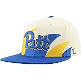 ZHATS Standard NCAA Officially Licensed Hat Flat Snapback Z11 Retro Sharktooth, Team Color, One Size