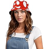 DOCILA Bucket Hats for Women Trendy Print Reversible Bucket Hat Packable All Season Fisherman Sun Caps