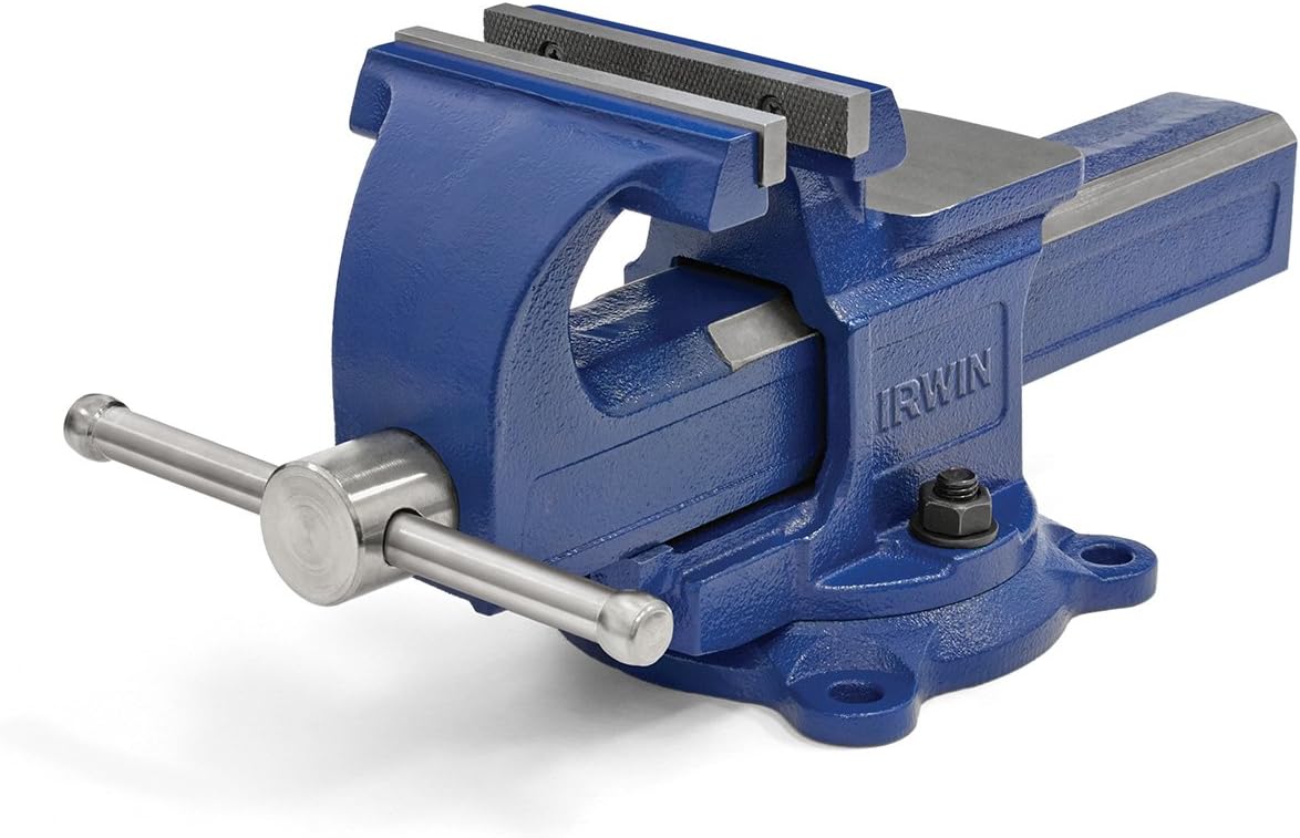 IRWIN 1978272 5-Inch/100 mm Quick-Adjusting VICE - Blue/Grey, Blue & Grey, 125mm (5in) - Image 4