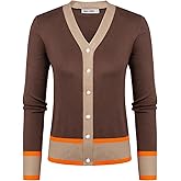 GRACE KARIN Cardigan Sweaters for Women Lightweight Long Sleeve Cropped Cardigan Spring Summer Fashion Clothing Outfits Shrug