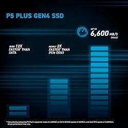 Crucial P5 Plus 2TB Gen4 NVMe M.2 SSD Internal