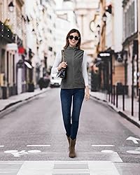 Outdoor Ventures Women's Fleece Vest, Lightweight