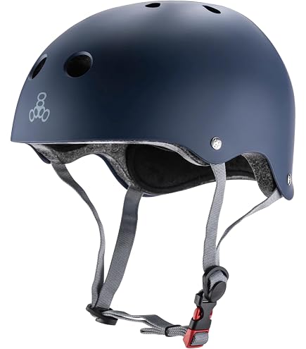 Triple Eight Capacete de bicicleta e skate com certificação dupla