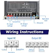 LightingWill 12V 30A 360W DC Universal Regulated Switching Power Supply view 5