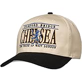 Chelsea Hat &ndash; Snapback Soccer/Baseball Cap for Men &amp; Women | Vintage Fan Gear Inspired by British Beanie &amp; Football Style | Adjustable Heritage Cap from West London Beige