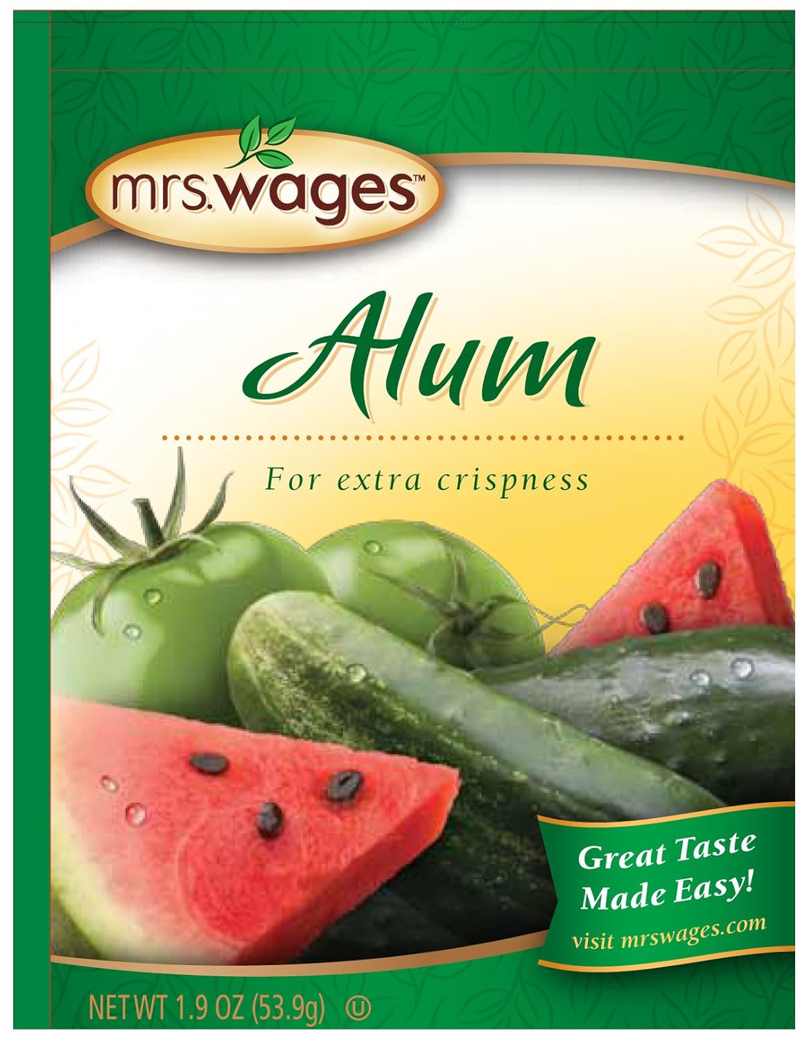 Mrs. Wages Alum, 1.9 Ounce (Pack of 12)