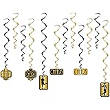 Beistle Great 20s Whirls | Premium Hanging Party Decorations (1-pack)