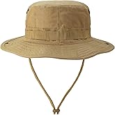 FRTKK Military Boonie Hat Tactical Adjustable Boonie Hats for Men Women Hunting Fishing Outdoor Safari Sun