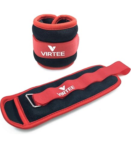 Sangles Cheville Poids Ajustables 2 Pièces - Jusqu'à 20kg, 6 Plaques 1kg - Fitness, Course, Rééducation - 7