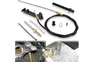 865436A02 Lower Shift Cable Parts Kit Fit for Mercury Mercruiser Sterndrive Outdrives MC-I, MR, Alpha One, Alpha One Gen II (