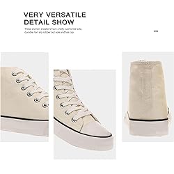 rosyclo Women's High Top Canvas Sneakers Fashion