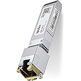 1.25/2.5/5/10G SFP+ RJ45 Copper Transceiver, 10GBase-T RJ-45 SFP+ Module, Compatible for Cisco SFP-10G-T-S, Ubiquiti UniFi UF