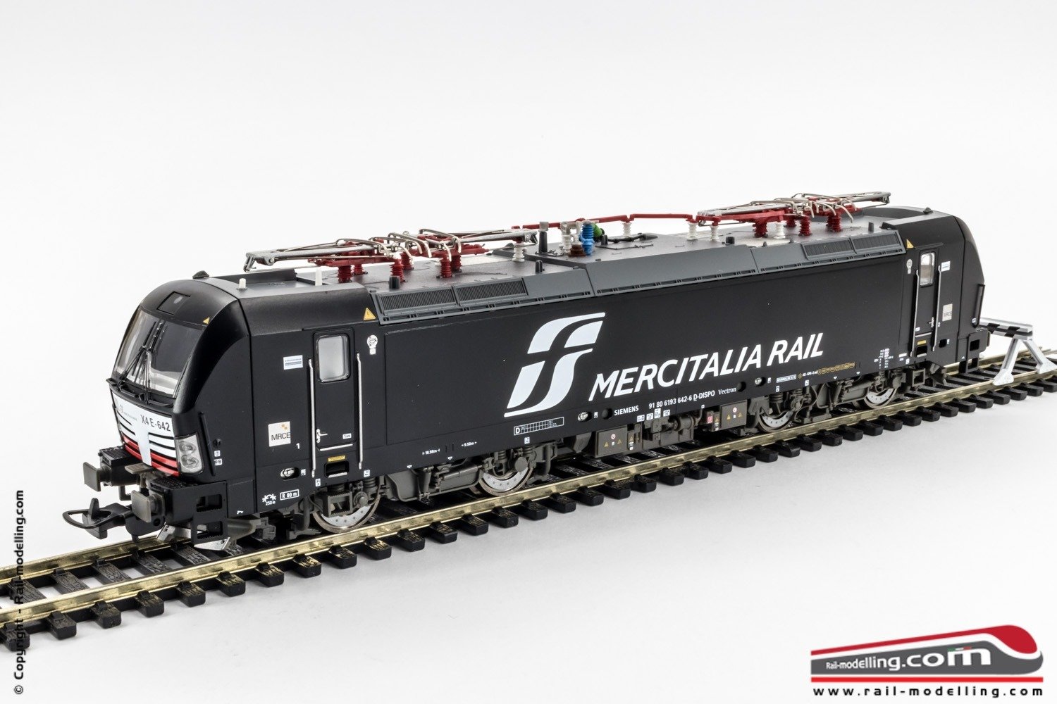 PIKO 59190 Locomotiva elettrica E-Lok Vectron Siemens FS Mercitalia Rail Ep  VI H0 1:87 Modellini in metallo precostruiti urban-earth.co.uk