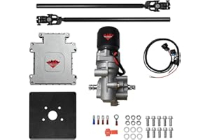 Rugged Front Electric Power Steering Kit for All Years Universal 400W, Not a Bolt On System, Steers Easily & Gets Rid of Whee