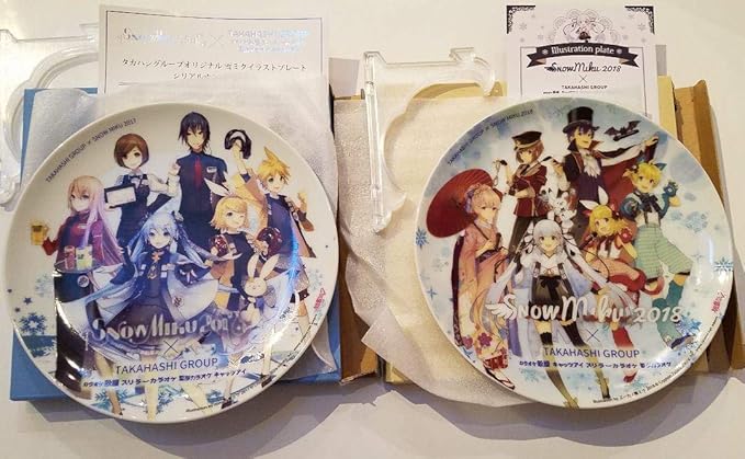 Amazon Co Jp 雪ミク17 雪ミク18 Snow Miku カラオケ 利用特典 非売品 プレート 初音ミク ホビー 通販