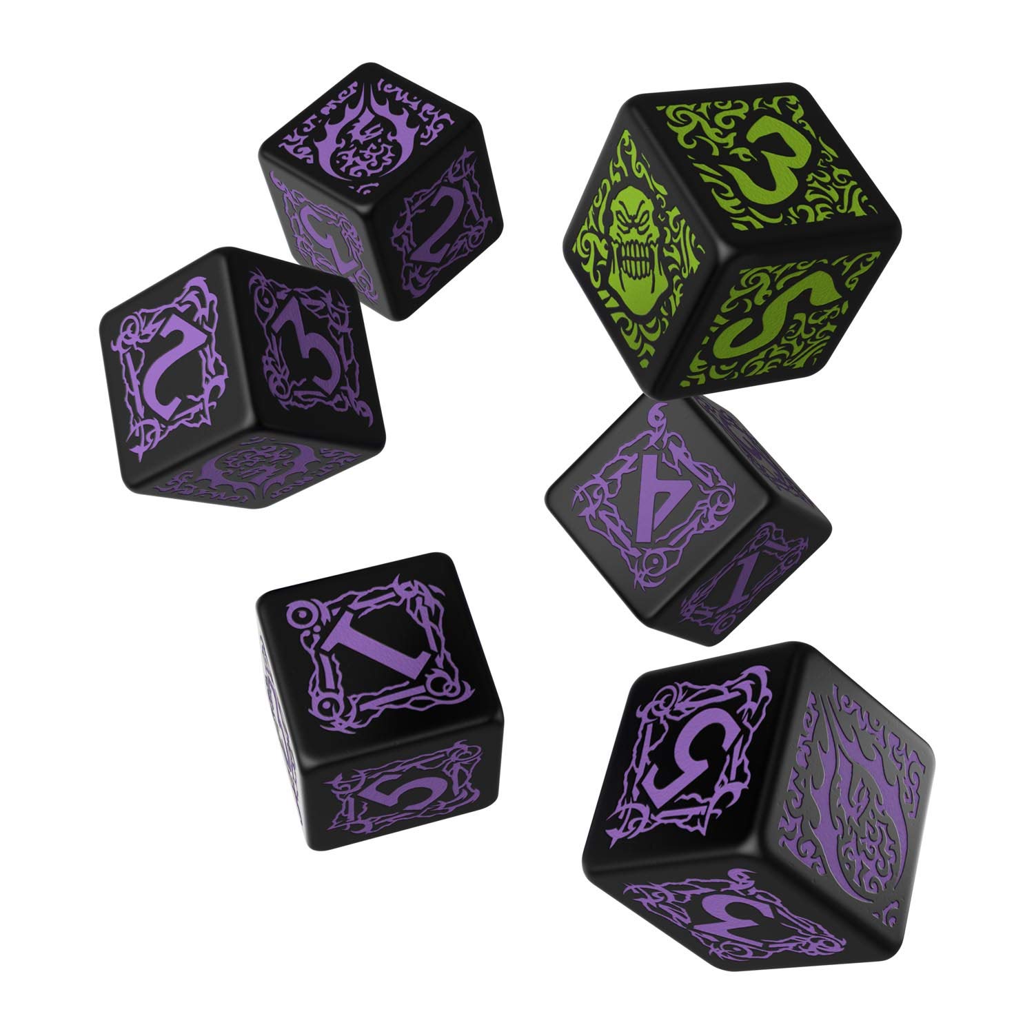 Qworkshop QworkshopSPHO52 D6 Hordes Legion of Everblight Dice (6-Piece)