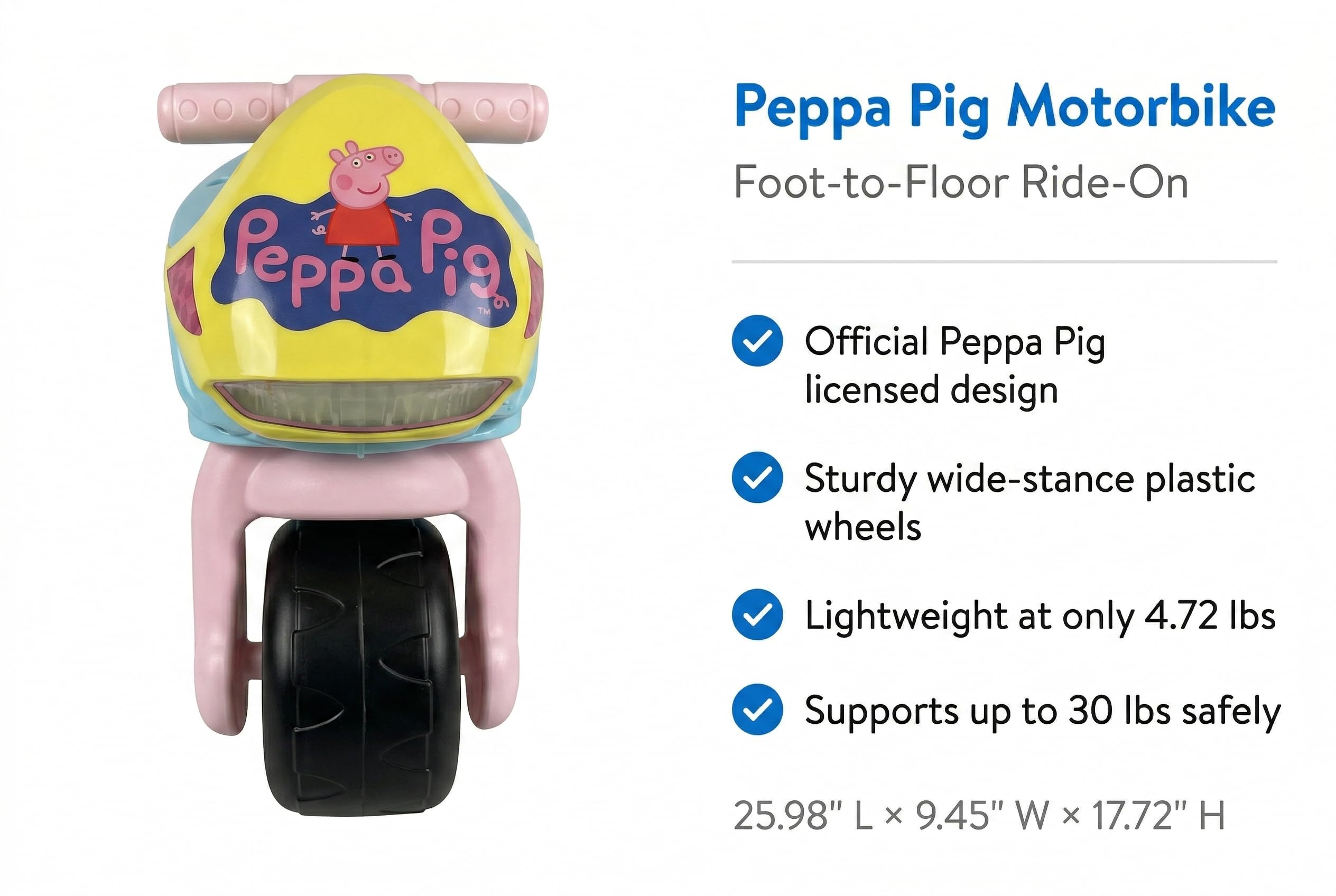 Peppa Pig Motorbike Image 6