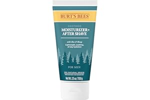 Burts Bees Soothing Moisturizer Plus After Shave Men 2.5 oz