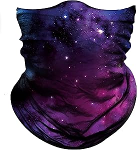 Obacle Seamless Bandana Rave Face Mask Women Men for Dust Wind Sun Protection