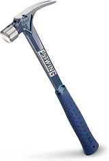 Estwing E6/15S 15oz Vinyl Ultra Hammer Blue Smooth Face Magnetic Nail Starter view 1