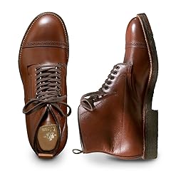 6-in Cap Toe Boot Alpine Grain: Brown