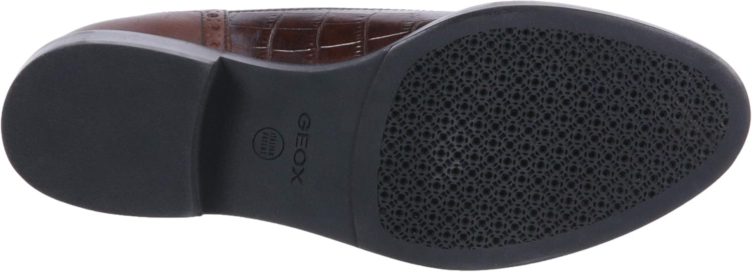  | Geox Women's Brogue 11 Croc Embossed Dress Shoe Oxford | Oxfords