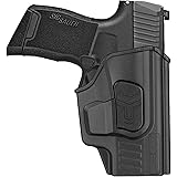 Polymer OWB Holster for Sig Sauer P365 Micro-Compact 9mm - Index Finger Released | Adjustable Cant | Autolock | Outside Waist
