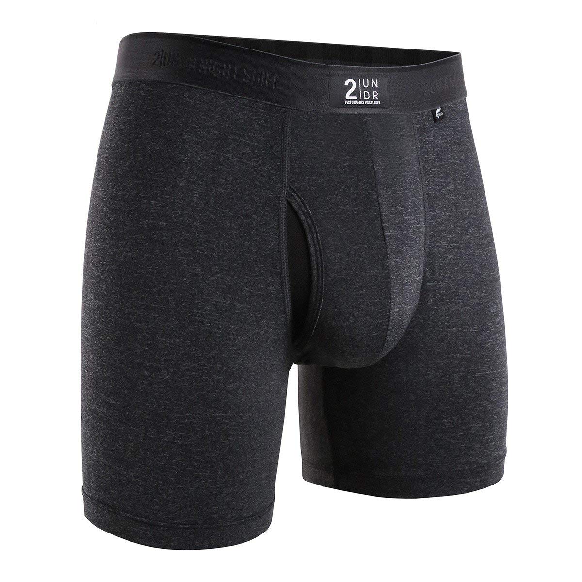 Mens Night Shift 6" Boxer Brief Underwear