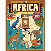 The Africa Coloring Book: 54 Maps with Capitals and National Symbols (Explore the World Geography Coloring Books)