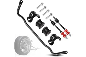 bansdans 55398938AC Front Stabilizer Bar Kit And K80894 Sway Bar Links Front Sway with PU Bushing Fit for 2009-2010 Dodge Ram 1500, 2011-2018 Ram 1500, 2019-2022 Ram 1500 Classic, OE#55398938AB