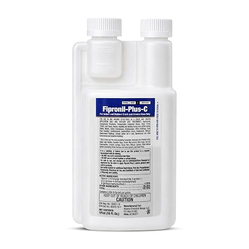 Fipronil Plus-C Insecticide Concentrate — Kills Roaches, Ants, Fire ...