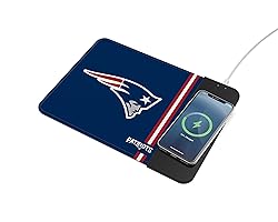 SOAR NFL Wireless Charging Mouse Pad, New England