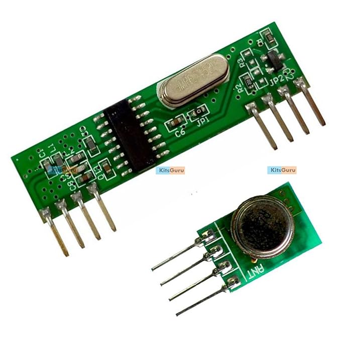 KITS GURU RF Ask Module Wireless Transmitter + Receiver Pair 433/434