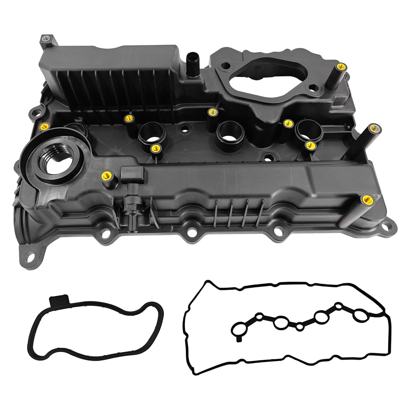 Photo 1 of 224102GGB0 Engine Valve Cover with Gasket Compatible with Hyundai Santa Fe 2019-2020, Santa Fe Sport 2016-2018, Sonata 2015-2019, Tucson 2015-2018; Kia Optima 2016-2020,Sorento 2015-2020 2.0L & 2.4L