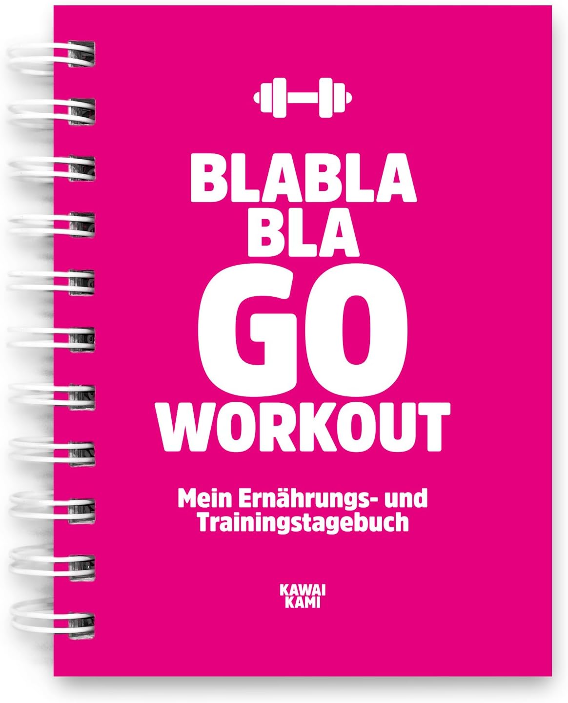 KAWAI-KAMI Training Diary & Nutrition Diary for Strength Training Gym, Diet, Workout, Gym