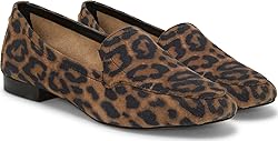 Vince Camuto Women's Cintha Loafer Flat, Leopard