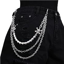 Milsil Trousers Chain, Wallet Chain Pocket Chain Belt Chain Jeans