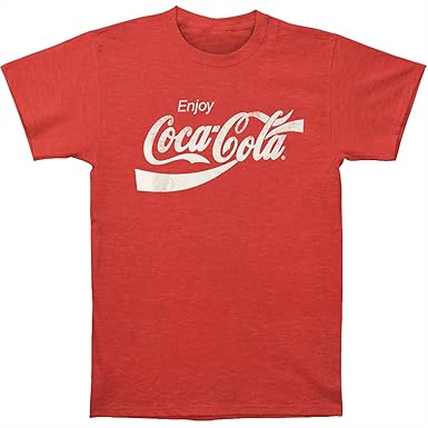 Coca Cola Eighties Coke T Shirt A Manches Courtes Pour Homme Amazon Fr Vetements Et Accessoires