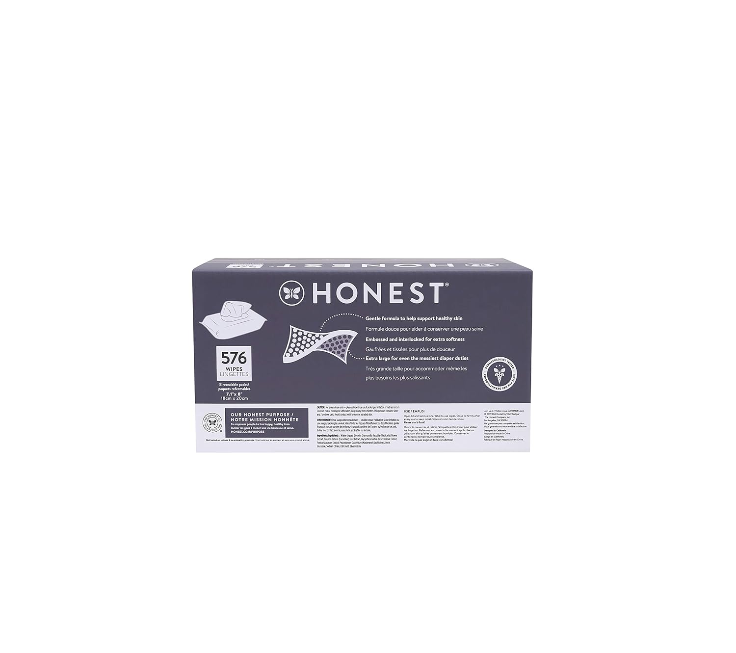 honest wipes 576