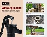 6699 Cast Iron Pitcher Pump Antique Manual Hand Suction Well Water Transfer view 4